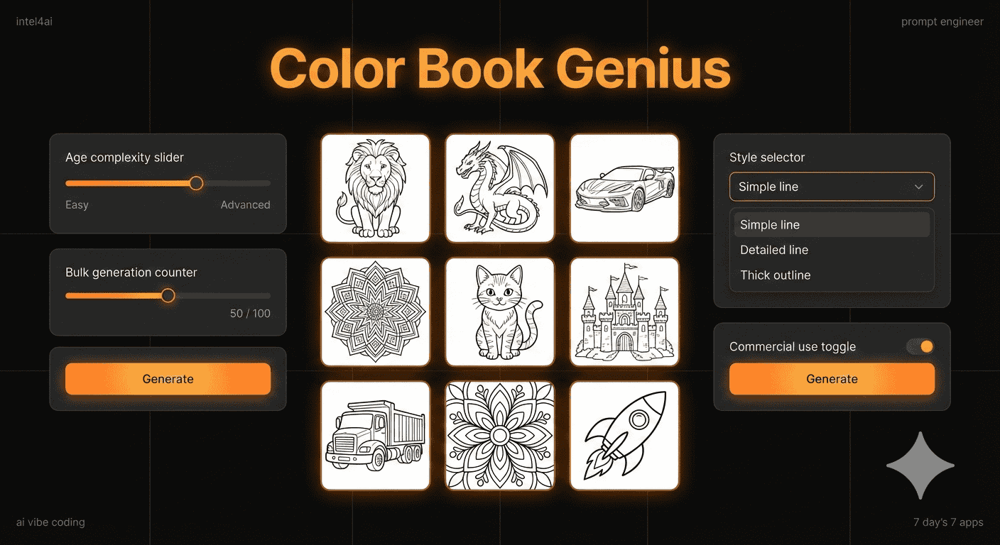 Color Book Genius