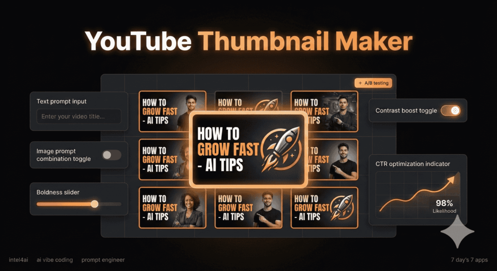 YouTube Thumbnail Maker