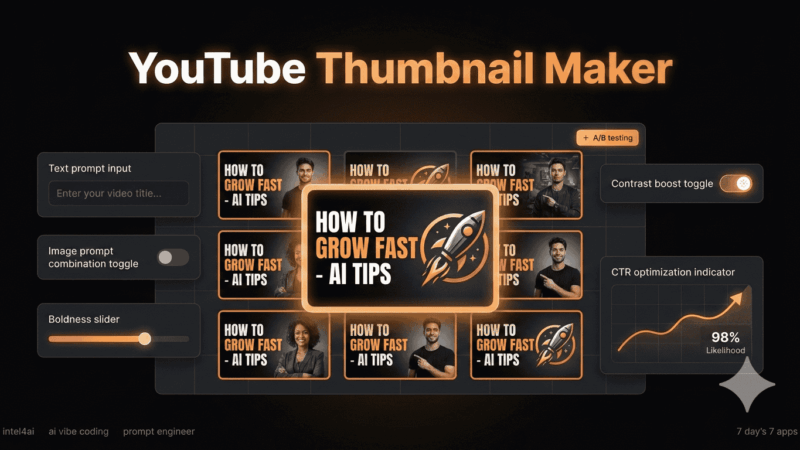 How to Generate High-Click YouTube Thumbnails Using AI (Complete Creator Guide)