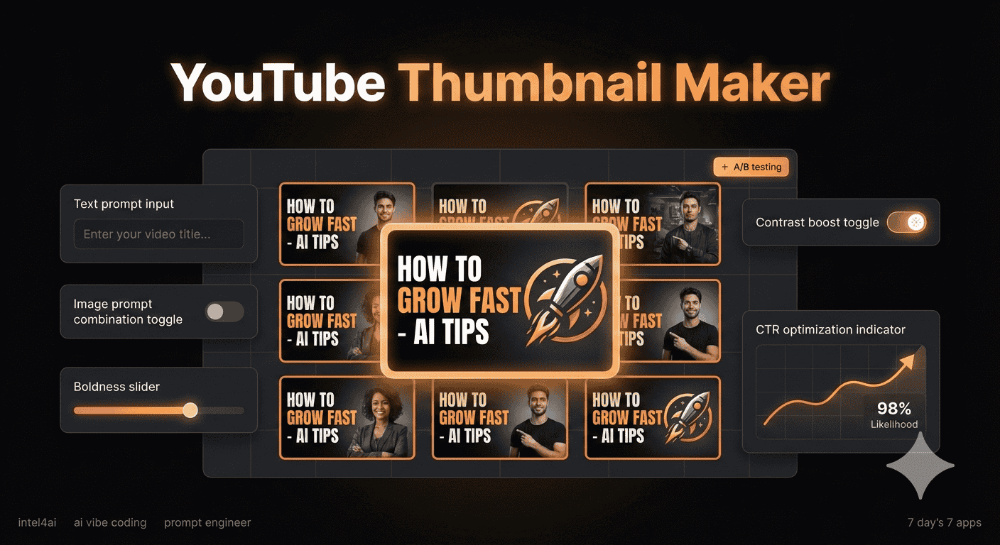 YouTube Thumbnail Maker